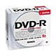 PCデータ用 4.7GB インクジェットプリンタ対応 ホワイト ワイドエリアディスク 5mmスリムケース 1枚入 ×10枚 DVD-R4.7PWAx10P
