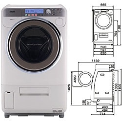 ドラム式洗濯乾燥機 TW-2000VC-C