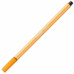 水性フェルトペン ペン68 太字 1mm オレンジ 68-54