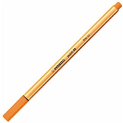 水性サインペン ポイント88 細字 0.4mm オレンジ 88-54
