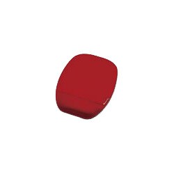 リストレスト付マウスパッド 備長炭成分配合 レッド AMA372RD