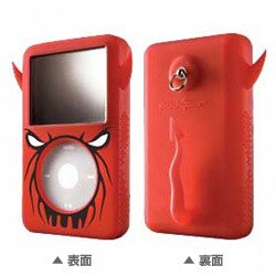 CR0006 [iPod5G用 シリコンケース+プロテクター] DIABLO GAROU