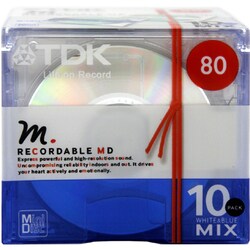 ヨドバシ.com - TDK ティーディーケー MD-UM80X10S [80分 ミニディスク