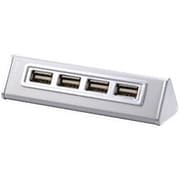 4ポートUSB2.0ハブ シルバー UH-2154SL