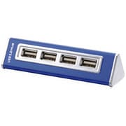 4ポートUSB2.0ハブ ブルー UH-2154BL