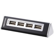 4ポートUSB2.0ハブ ブラック UH-2154BK