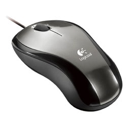 光学式マウス USB接続 ブラック LX-3BK Optical Mouse