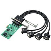 PCI Express接続 RS-232C 4ポート拡張インターフェイスボード REX-PE64