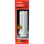 コンパクト形蛍光ランプ ユーライン2 GX10q-4口金 3波長形電球色 27形 FDL27EX-LT