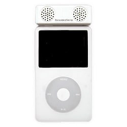 ISP-01 （ホワイト） [iPod Video用 スーパーミニポータブルスピーカー]
