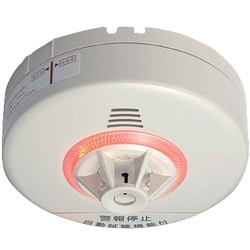 住宅用火災警報器（熱式） ホワイト ねつタンちゃん（電池式） OCRG-2