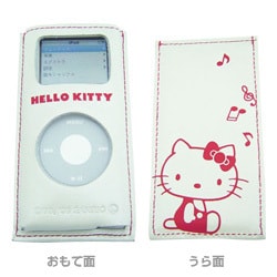 BI-KCASEMU/R （レッド） [iPod nano用キティケース 音符]