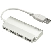 USBハブ セルフ/バスパワー 4ポート ホワイト GH-UHK204SW