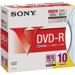 ヨドバシ.com - ソニー SONY 10DMR12HPSS [録画用 DVD-R 120分 1-8倍速