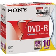 録画用 DVD-R 120分 1-8倍速 インクジェット対応 10枚 10DMR12HPSS