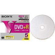 録画用DVD+R 120分 1-8倍速 5枚 インクジェットプリンタ対応 5DPR12HPS