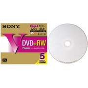 録画用DVD+RW 120分 1-4倍速 5枚 インクジェットプリンタ対応 5DPW12HPS