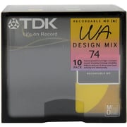 74分 ミニディスク 10枚組 MD-WA74MX10N