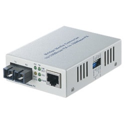 10BASE-T/100BASE-TX対応 光メディアコンバータ マルチモード LTR2-TX-MFC2R