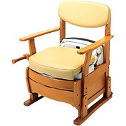 ポータブルトイレ(温水洗浄便座機能付) シャワートイレタイプ ベルレット KPW-111