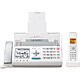 普通紙FAX（子機1台） UX-D56CL（クールホワイト） fappy（ファッピィ） UX-D56CL  ファクシミリ/デジタル/子機1