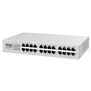 100BASE-TX/10BASE-T対応 24ポート レイヤー2スイッチングハブ RoHS指令準拠 ETX3-SH24N