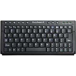 OWL-KB77U/P(B)E [USB＆PS/2接続 英語 77キーボード ブラック]