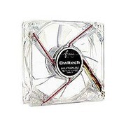 角ケースファン ホワイトLED 静音 8cm 2個セット OWL-FY0825L(WH)/II