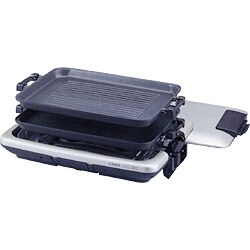 ホットプレート CPV-B131-SK（ウォ－ムシルバー） モウいちまい