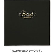 ポートレート台紙 キャビネ 3面 ブラック V-208