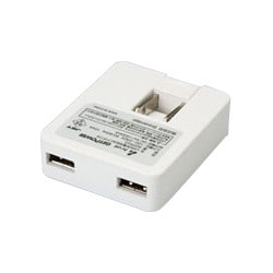 USB充電対応ACアダプタ(USB 2ポート) AGP5V2