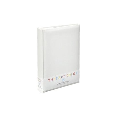 セラピーカラーシリーズ 背丸ブック式　3段ポケットアルバム プレーンホワイト TCBP-240-PW
