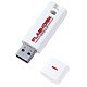 USB2.0 生活防水・耐衝撃構造USBフラッシュディスク 128MB ホワイト UFD-RW128M2W