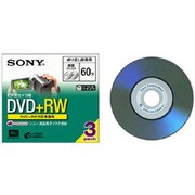ビデオカメラ用 8cmDVD+RW 両面 60分 3枚 3DPW60A