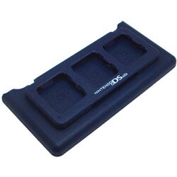 カバー＋カードケースDS Lite ネイビーブルー [DS Lite用]