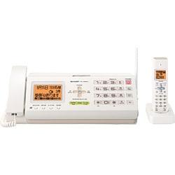 コードレス留守番ファクシミリ UX-D26CL