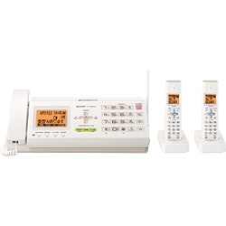 コードレス留守番ファクシミリ 子機2タイプ UX-D26CW