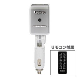 LAT-FM301USV (シルバー) [リモコン付属 MP3/WMAプレーヤー内蔵 車載用FMトランスミッター]