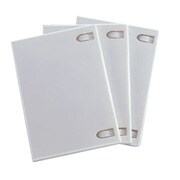 DVDケース 3枚収納 3枚セット ホワイト DVD-A005-3W