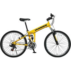 自転車（26型） イエロー H2 ATB26Wsus