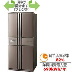 ゼニス新作モデル ヨドバシ.com - SJ ブラウン 6ドア 506L 冷蔵庫 SHARP シャープ 冷蔵庫