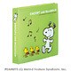 CD&DVDファイル スヌーピー グリーン 12枚収納 EDF-SNC206-2