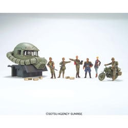 バ1／ 35 U．C．ハードグラフ ジオン公国軍 ランバ・ラル独立遊撃隊セット