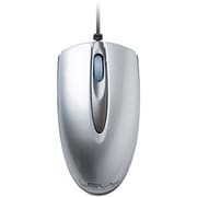 USB 光学式マウス スタンダードサイズ シルバー MLESV