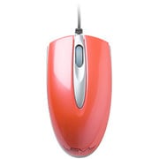 USB 光学式マウス スタンダードサイズ レッド MLERD