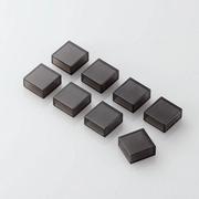 USBメモリキャップ クリアブラック 8個 CUS-07CBK