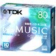 CD-RDE80PWX10N [音楽用 CD-R 80分 インクジェット対応 ホワイトレーベル 10枚] Dear MUSIC CD-RDE80PWX10N