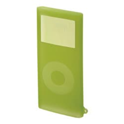 PDA-IPOD24G (グリーン) [2nd iPod nano専用 シリコンケース]