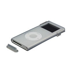 PNJ-21 (ナチュラル) [2nd iPod nano専用 シリコンケースセット 丸型]