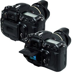 折りたたみ液晶シェード ニコン D200専用 DMH-ND200